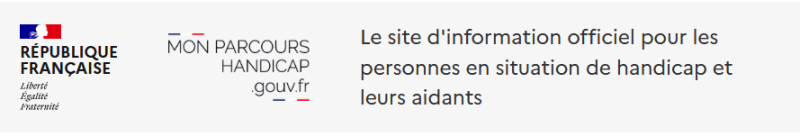 Plateforme mon parcours handicap logo