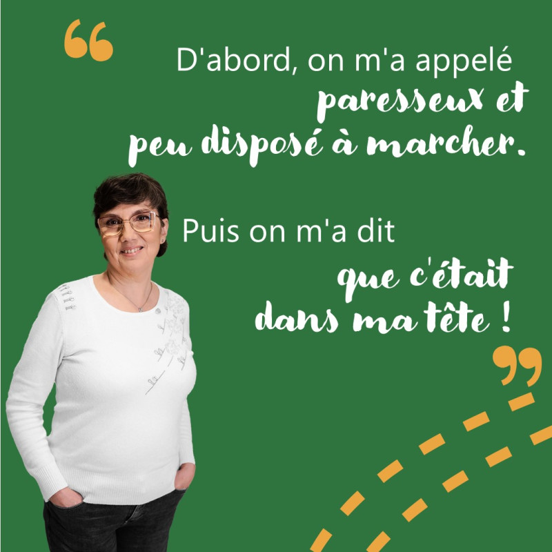 "C'est dans ma tête !"