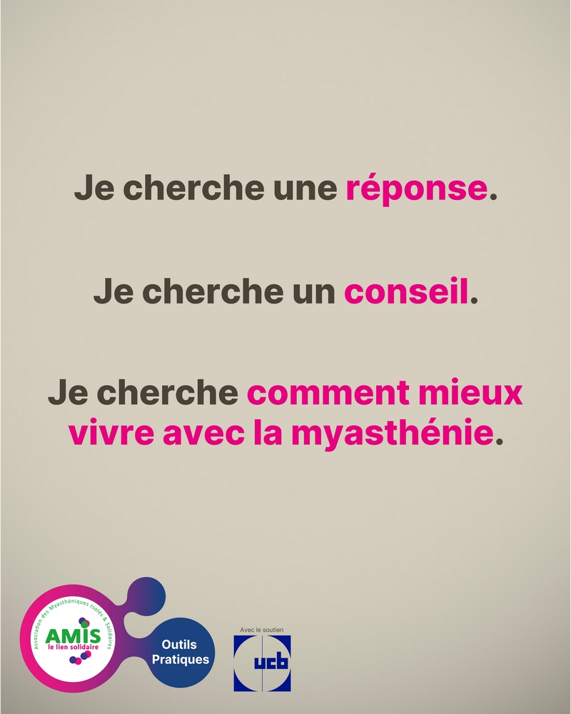 Myasthénie Outils